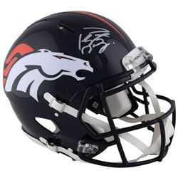 Peyton Manning Signed Denver Broncos Full-Size Authentic On-Field Speed Helmet (Fanatics Hologram)