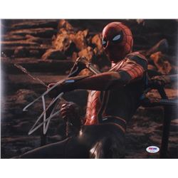 Tom Holland Signed "Spider-Man: Homecoming" 11x14 Photo (PSA COA)