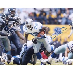 Emmitt Smith Signed Dallas Cowboys 16x20 Photo (JSA COA  Prova Hologram)