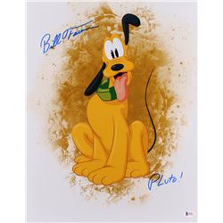 Bill Farmer Signed 16x20 Photo Inscribed "Pluto!" (Beckett COA)