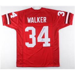 Herschel Walker Signed Jersey Inscribed "82 Heisman" (Beckett COA)
