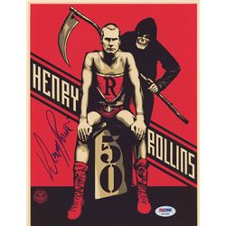 Henry Rollins Signed 8x10 Photo (PSA COA)