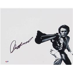 Clint Eastwood Signed "Dirty Harry" 11x14 Photo (PSA LOA)
