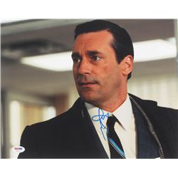 Jon Hamm Signed "Mad Men" 11x14 Photo (PSA COA)