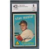 Image 1 : 1959 Topps #150 Stan Musial (BCCG 8)