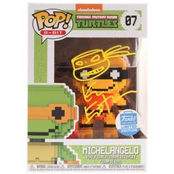 Kevin Eastman Signed Teenage Mutant Ninja Turtles "Michelangelo" Limited Edition #07 8-Bit Funko POP