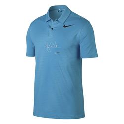Tiger Woods Signed Limited Edition Nike Blue Fury Polo Shirt (UDA COA)