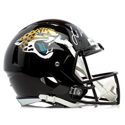Leonard Fournette Signed Jacksonville Jaguars Full-Size Speed Helmet (Panini COA)