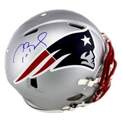 Tom Brady Signed New England Patriots Full-Size Authentic On-Field Speed Helmet (TriStar Hologram)