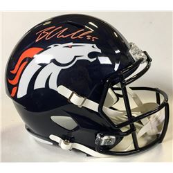 Bradley Chubb Signed Denver Broncos Full-Size Speed Helmet (Beckett COA)