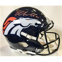 Bradley Chubb Signed Denver Broncos Full-Size Authentic On-Field Speed Helmet (Beckett COA)