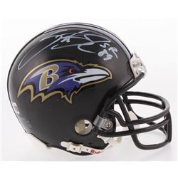 Steve Smith Sr. Signed Baltimore Ravens Mini Helmet (Radtke COA)