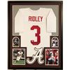Image 1 : Calvin Ridley Signed 34x42 Custom Framed Jersey (JSA COA)