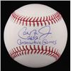 Image 1 : Cal Ripken Jr. Signed OML Baseball Inscribed "2632 Consecutive Games" (Radtke COA)