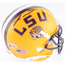 Tyrann Mathieu Signed LSU Tigers Mini Helmet (Beckett COA)