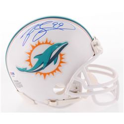 Jason Taylor Signed Miami Dolphins Mini Helmet (PSA COA)