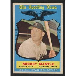 1959 Topps #564 Mickey Mantle All-Star