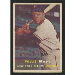 1957 Topps #10 Willie Mays