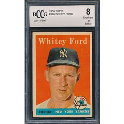 1958 Topps #320 Whitey Ford (BCCG 8)
