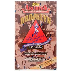 1995 Topps Archives Brooklyn Dodgers 1952-56 40th Anniversary World Series Commemorative Set