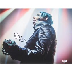 Marilyn Manson Signed 11x14 Photo (PSA COA)