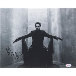 Marilyn Manson Signed 11x14 Photo (PSA COA)