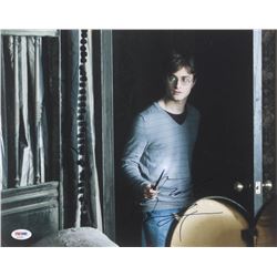 Daniel Radcliffe Signed "Harry Potter  the Deathly Hallows: Part 1" 11x14 Photo (PSA COA)
