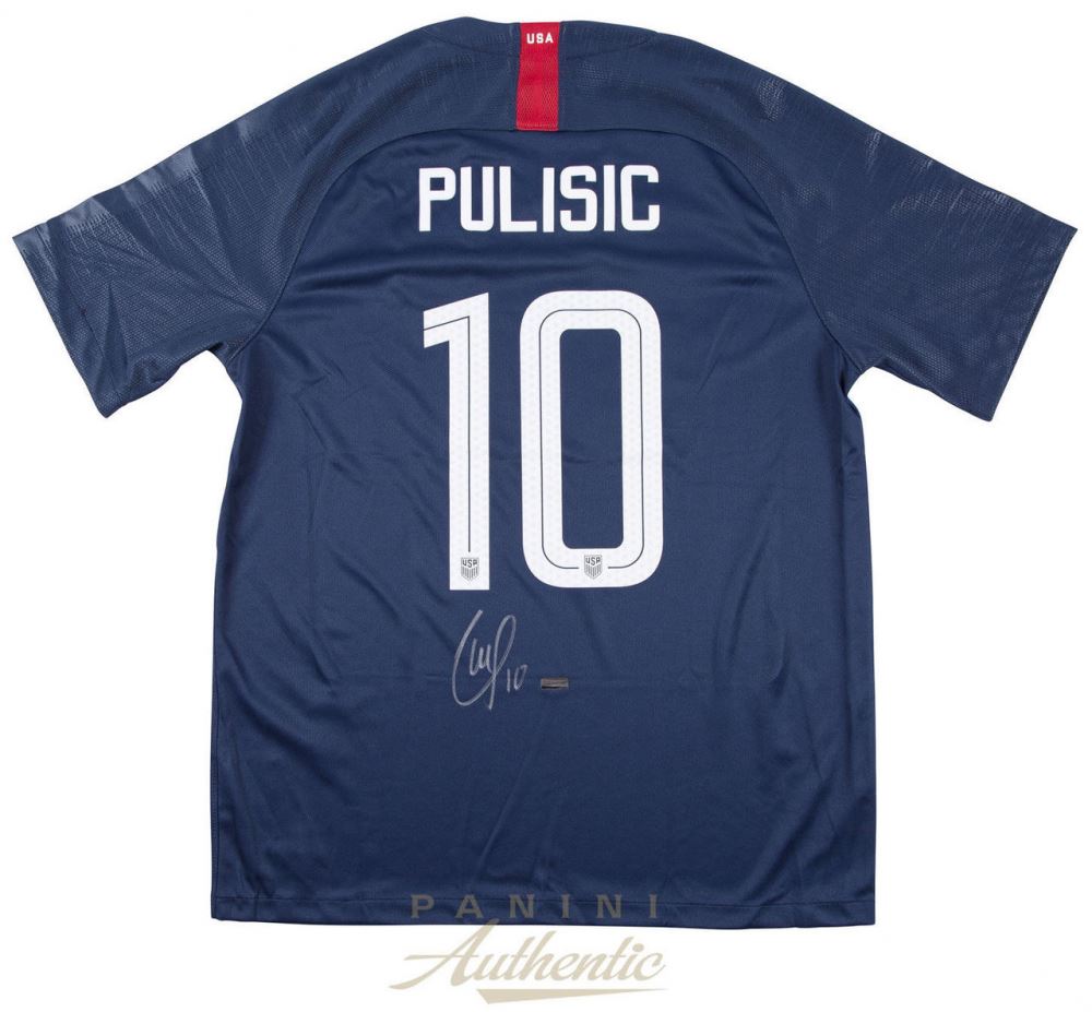 signed pulisic jersey