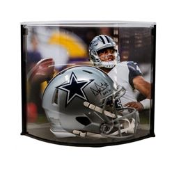 Dak Prescott Signed LE Dallas Cowboys Full-Size Authentic On-Field Speed Helmet Inscribed "ROTY 16" 
