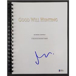 Matt Damon Signed "Good Will Hunting" Movie Script (Beckett COA)
