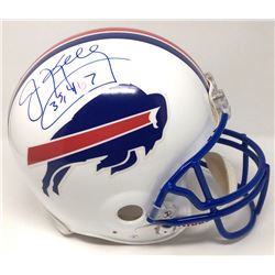 Jim Kelly Signed Buffalo Bills Full-Size Authentic On-Field Helmet Inscribed "35,467" (Steiner COA)