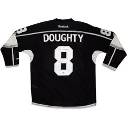 Drew Doughty Signed Los Angeles Kings 2014 Stanley Cup Jersey Inscribed "14 SC Champs" (Steiner COA)