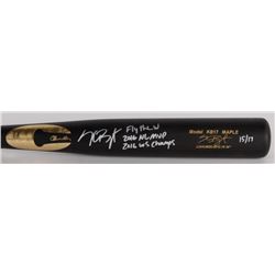 Kris Bryant Signed LE Chandler Player Model KB17 Maple Baseball Bat Inscribed "2016 NL MVP," "2016 W