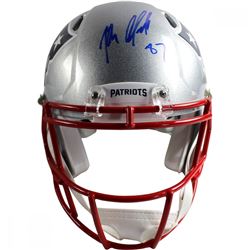 Rob Gronkowski Signed New England Patriots Full-Size Helmet (Steiner COA)