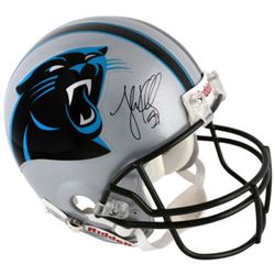 Luke Kuechly Signed Carolina Panthers Full-Size Authentic On-Field Helmet (Fanatics Hologram)
