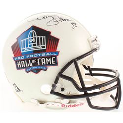 Derrick Thomas Signed Pro Football Hall of Fame Full-Size Authentic On-Field Helmet (Beckett LOA)