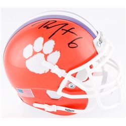 DeAndre Hopkins Signed Clemson Tigers Mini Helmet (JSA COA)