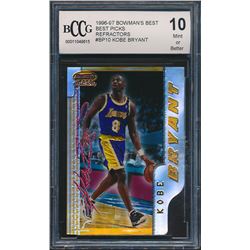 1996-97 Bowman's Best Picks Refractors #BP10 Kobe Bryant (BCCG 10)
