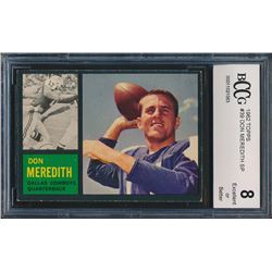 1962 Topps #29 Don Meredith (BCCG 8)