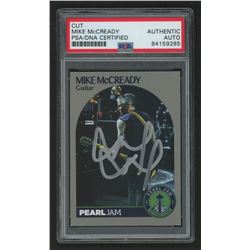Mike McCready Signed Pearl Jam Trading Card (PSA Encapsulated)
