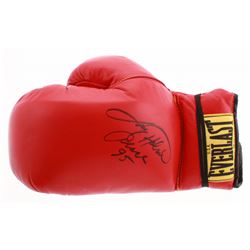 Larry Holmes Signed Everlast Boxing Glove Inscribed "Palace 95" (JSA COA)