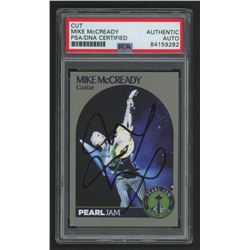 Mike McCready Signed Pearl Jam Trading Card (PSA Encapsulated)