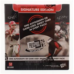 2009 Press Pass Signature Edition Football Hobby Box