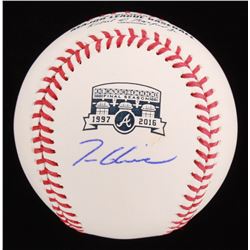 Tom Glavine Signed Turner Field Commemorative OML Baseball (Radtke Hologram)