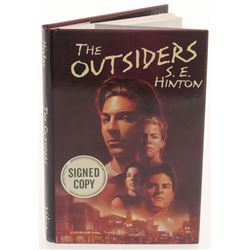 S. E. Hinton Signed "The Outsiders" Hardcover Book Inscribed "Stay Gold!" (PSA COA)