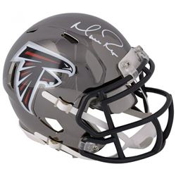 Matt Ryan Signed Atlanta Falcons Chrome Speed Mini Helmet (Fanatics Hologram)