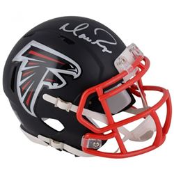 Matt Ryan Signed Atlanta Falcons Matte Black Speed Mini Helmet (Fanatics Hologram)