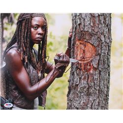 Danai Gurira Signed "The Walking Dead" 11x14 Photo (PSA COA)