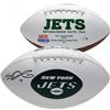 Image 1 : Sam Darnold Signed New York Jets Logo Football (Fanatics Hologram)