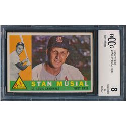1960 Topps #250 Stan Musial (BCCG 8)